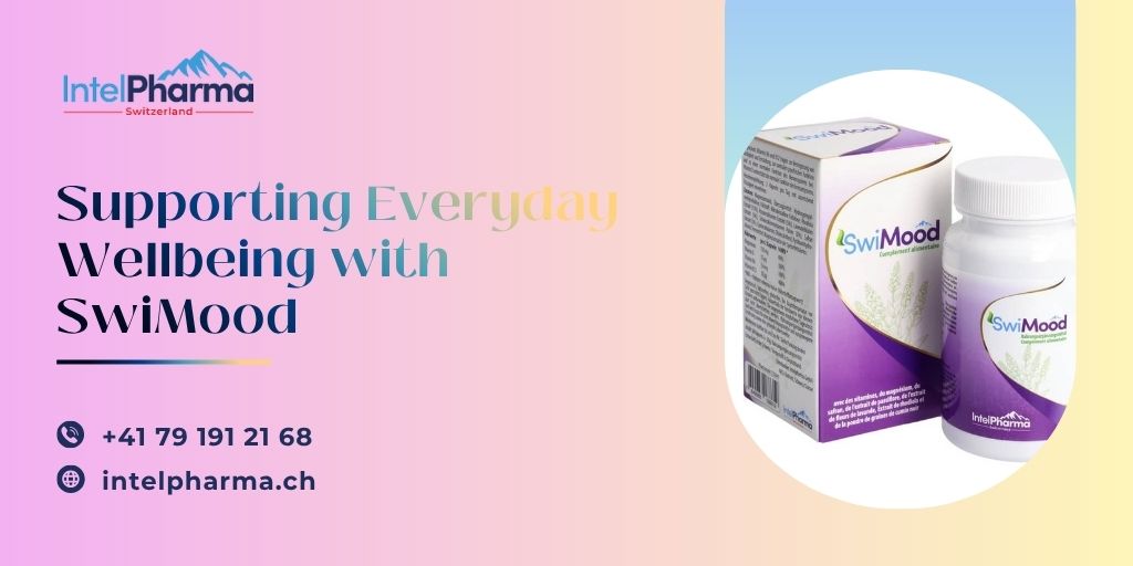 Supporting Everyday Wellbeing with SwiMood by a trusted pharmaceutical company Switzerland