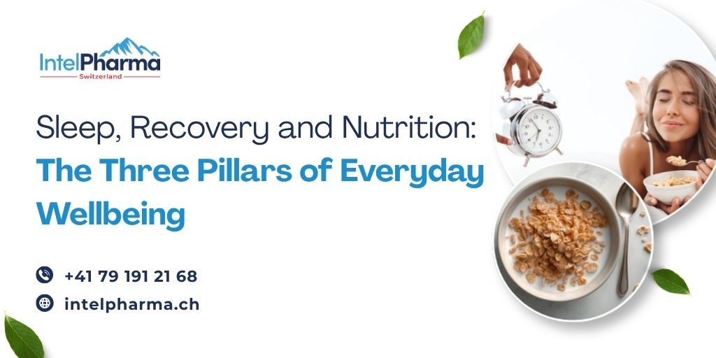 Sleep, recovery and nutrition as the three pillars of everyday wellbeing